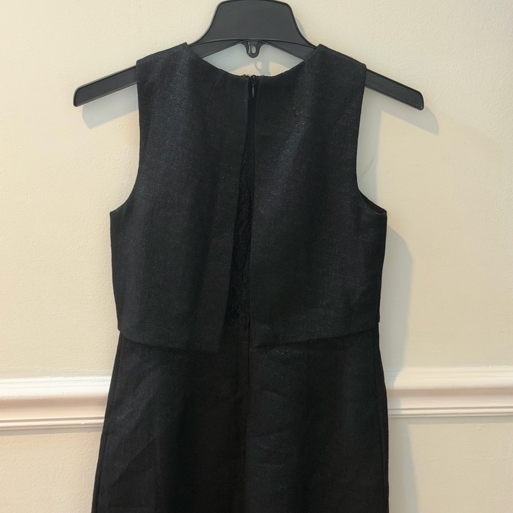 LOFT Elegant Black Sleeveless Dress